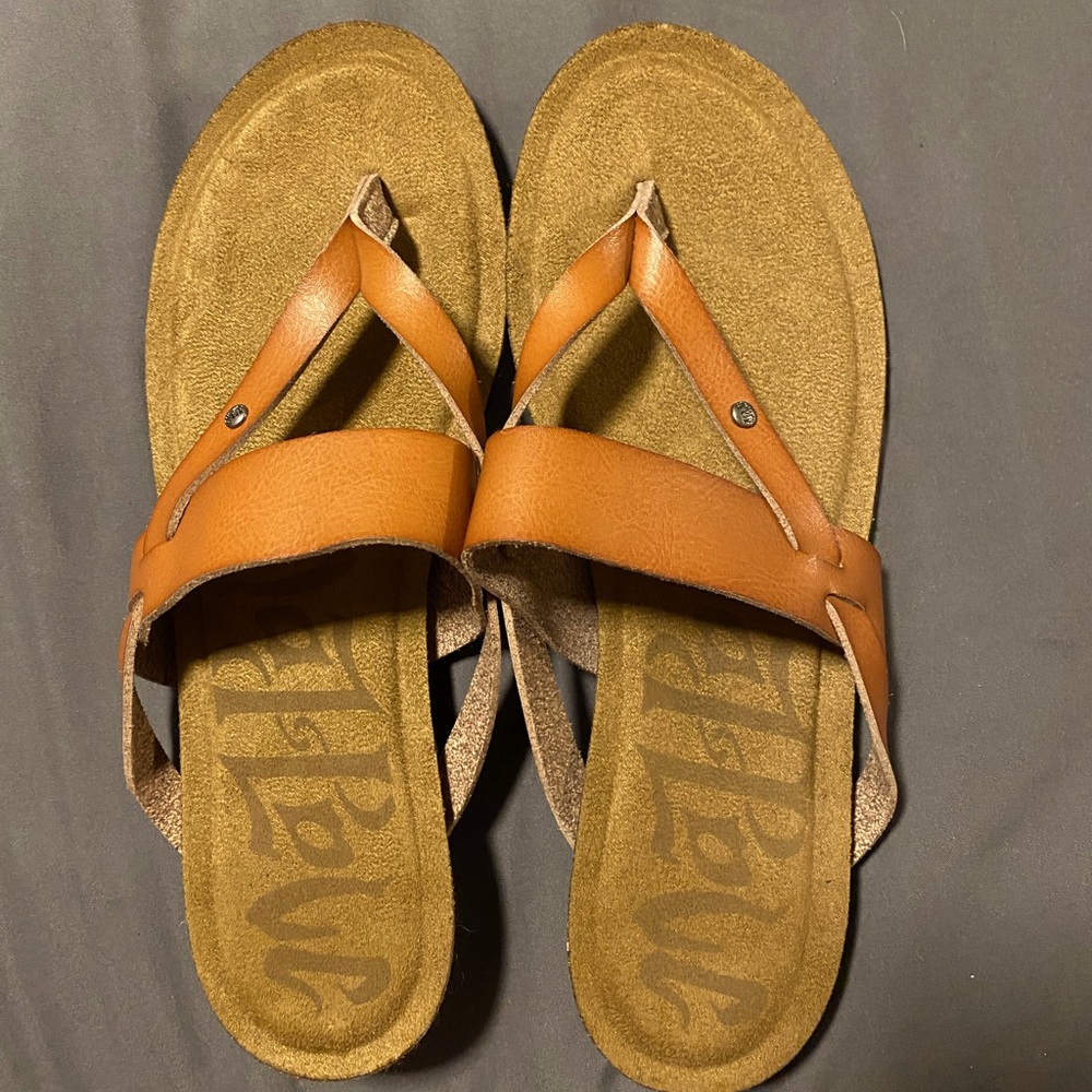 Cognac Sandals